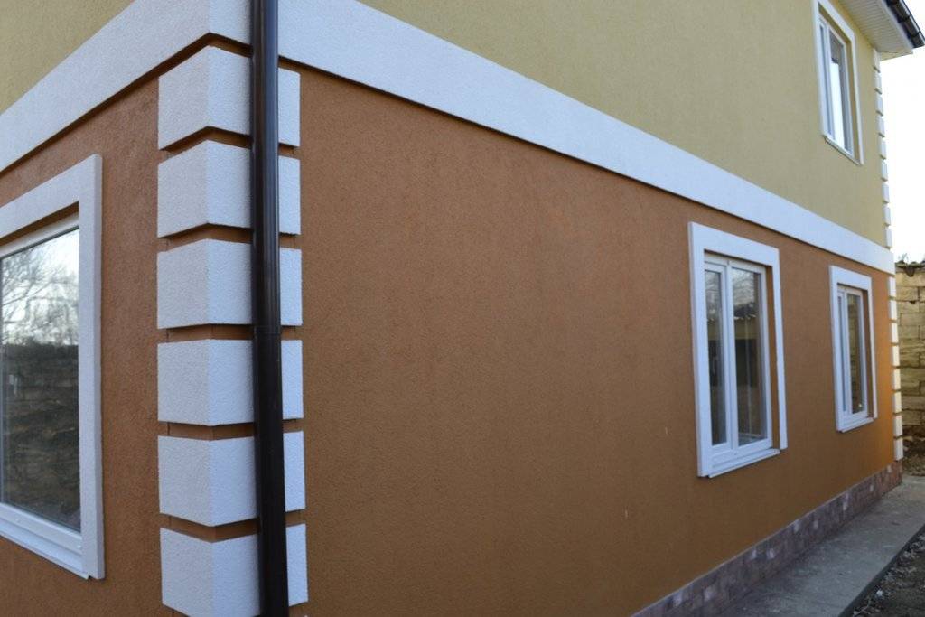 Фасадная штукатурка короед: особенности нанесения | mastera-fasada.ru | все про отделку фасада дома