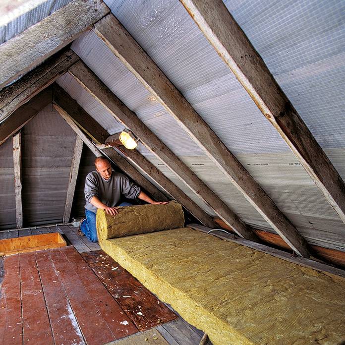 Качественное утепление крыши минватой изнутри — быстрый и эффективный метод укладки своими руками