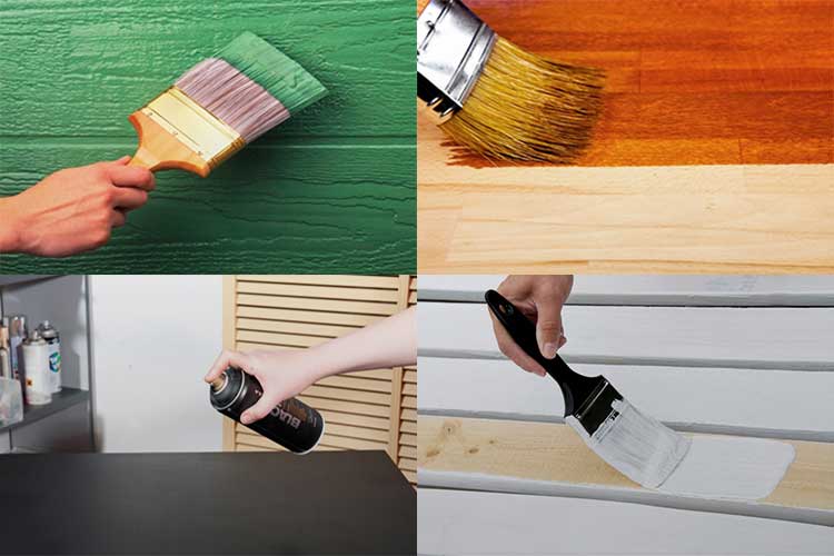 Краска для дерева: какую краску выбрать и как покрасить дерево? | дизайн и интерьер