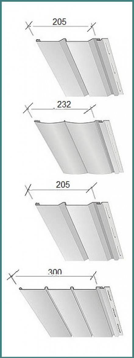 Размеры сайдинга: ширина и длина панели строительный портал