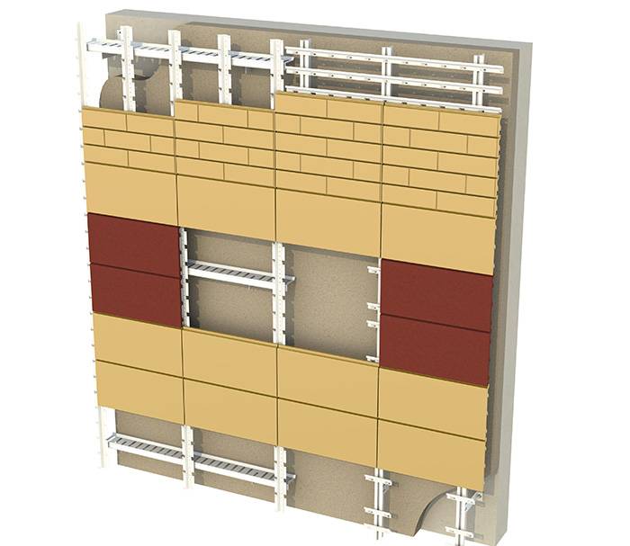 Сканрок система навесного вентилируемого фасада – лучшие фасады частных домов