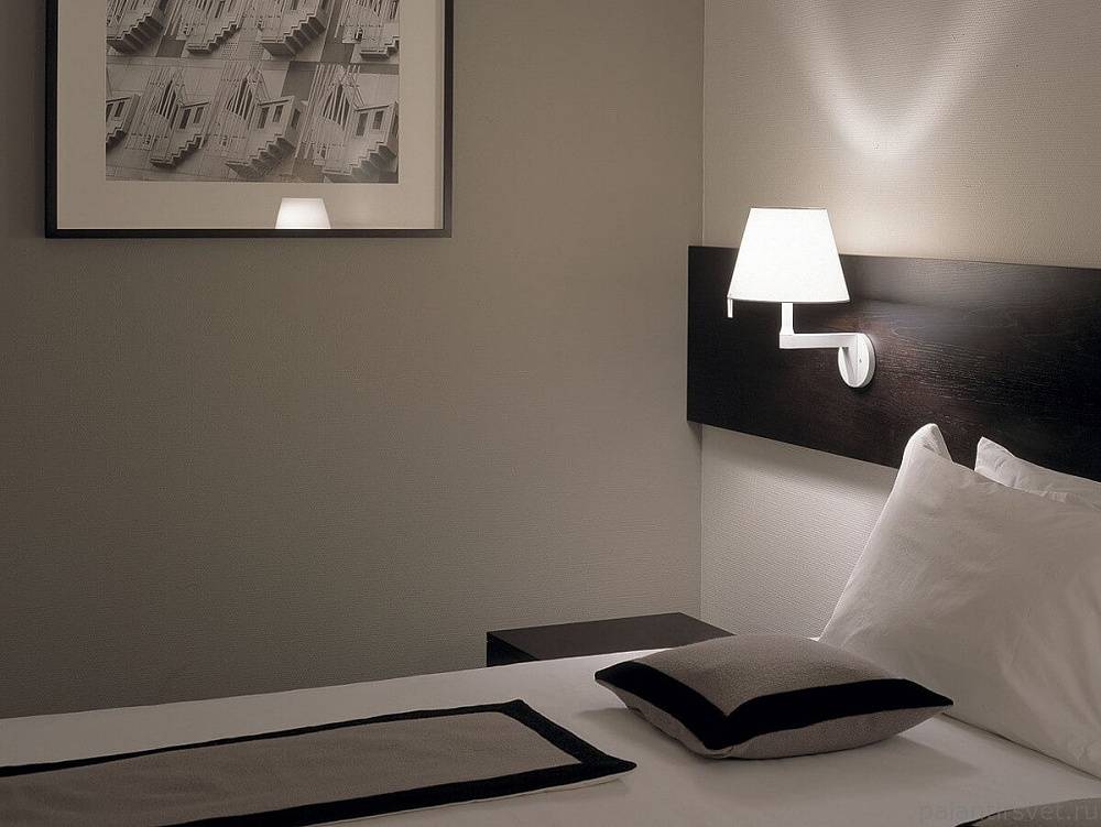 31 фото бра в спальне над кроватью: приглушенный свет всегда актуален