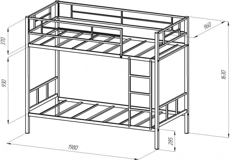 Двухъярусная кровать: варианты для детей и взрослых из дерева и металла, схемы, изготовление | строй легко