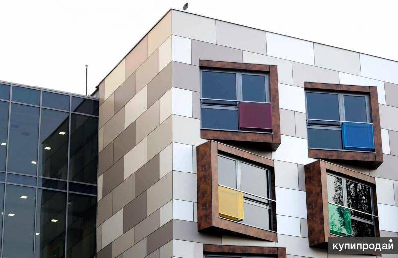 Алюминиевые композитные панели для фасада