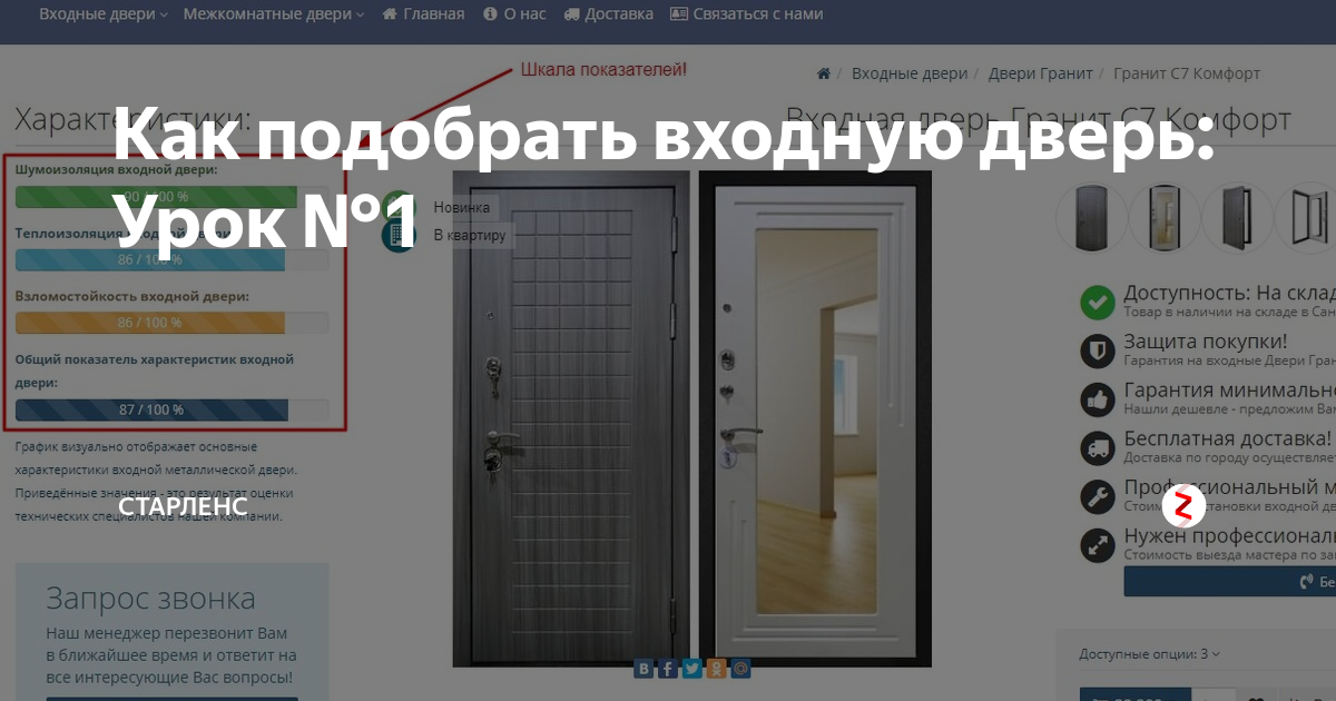 Как выбрать входную металлическую дверь? советы профессионала!