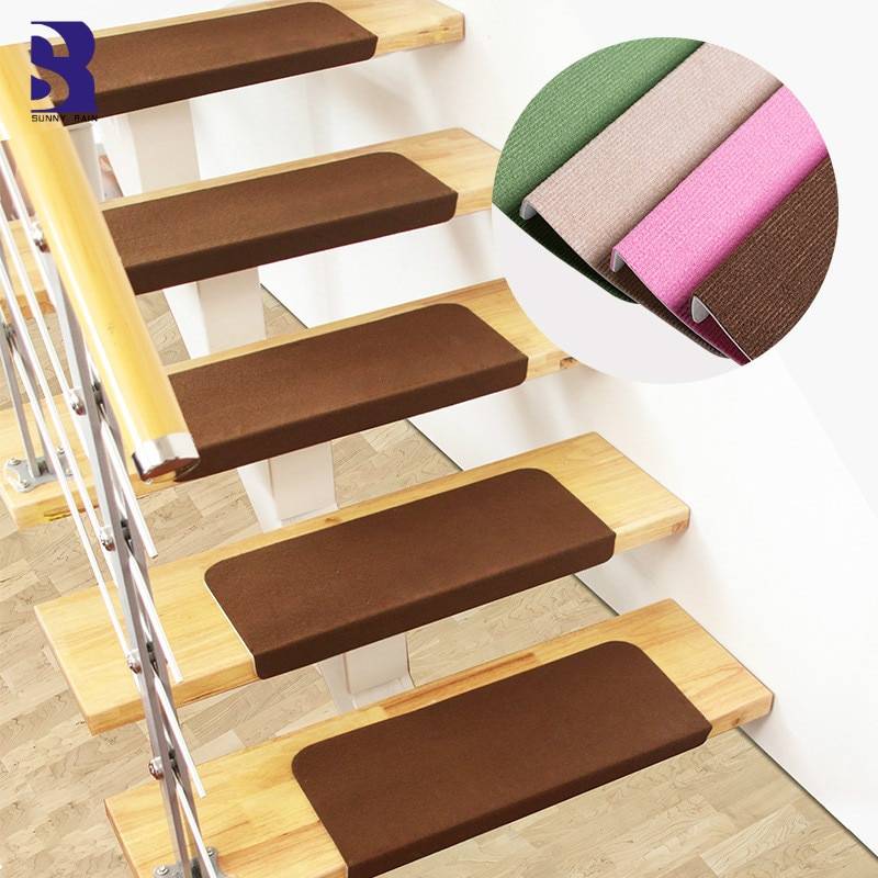 Как выбрать коврики на лестницу? как их крепить? видео-лайфхаки