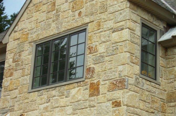 Искусственный облицовочный фасадный камень: инструкция по облицовке