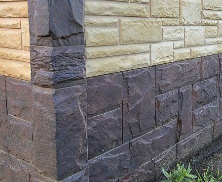 Искусственный облицовочный фасадный камень: инструкция по облицовке
