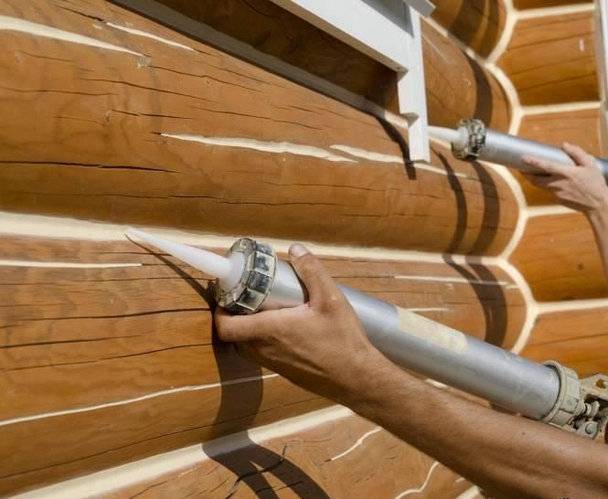 Выбор и применение герметиков для деревянных конструкций