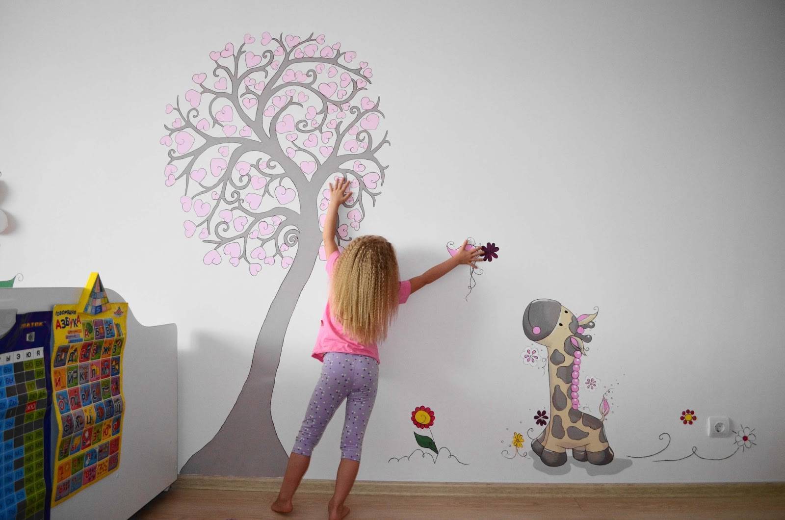 Рисунки на стене в квартире своими руками: поэтапная инструкция, как сделать рисунки на стенах