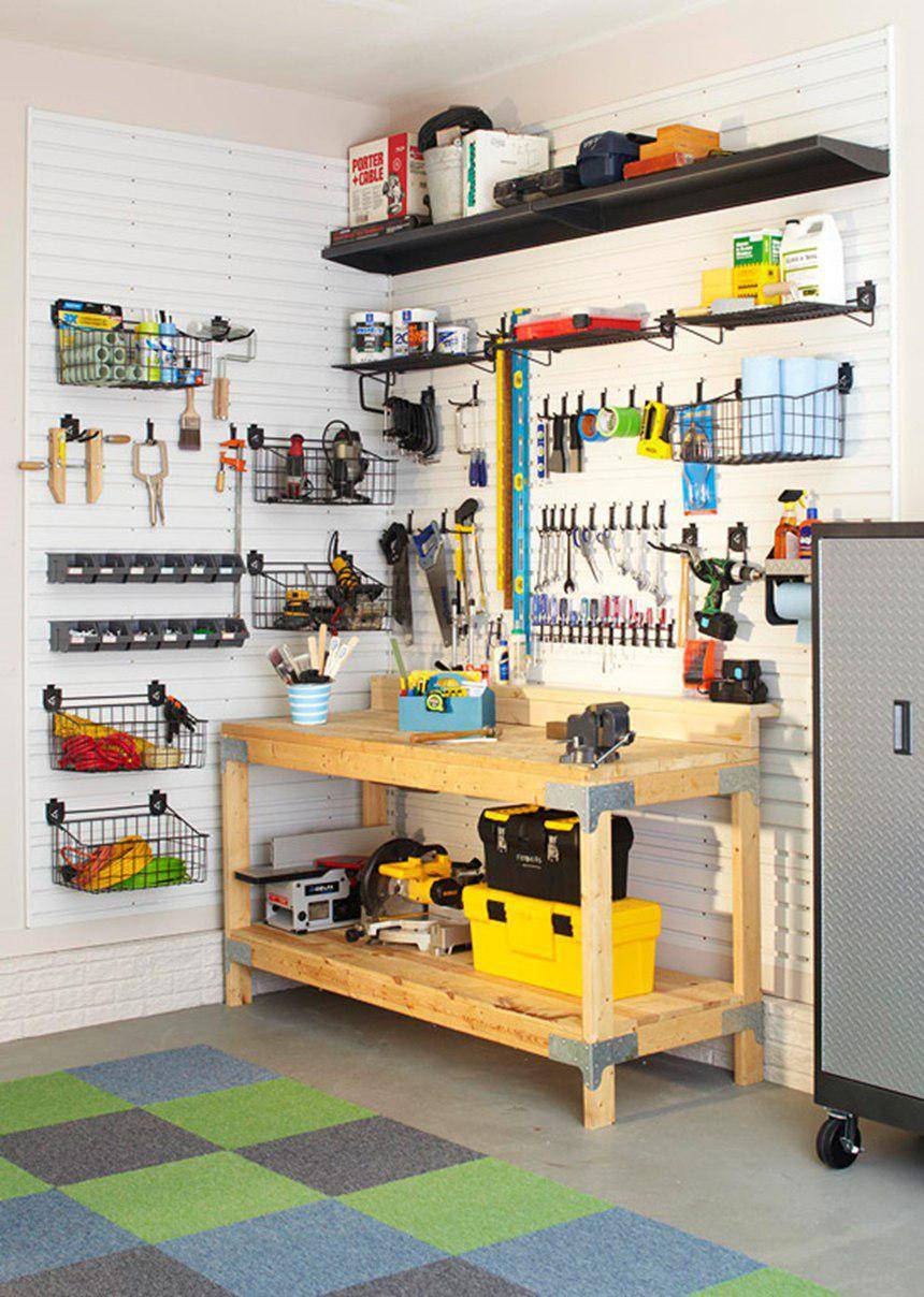 Как повесить рожковые ключи в гараже. домашняя мастерская – оптимизация пространства и удобное хранение инструментов. размеры листов с перфорацией