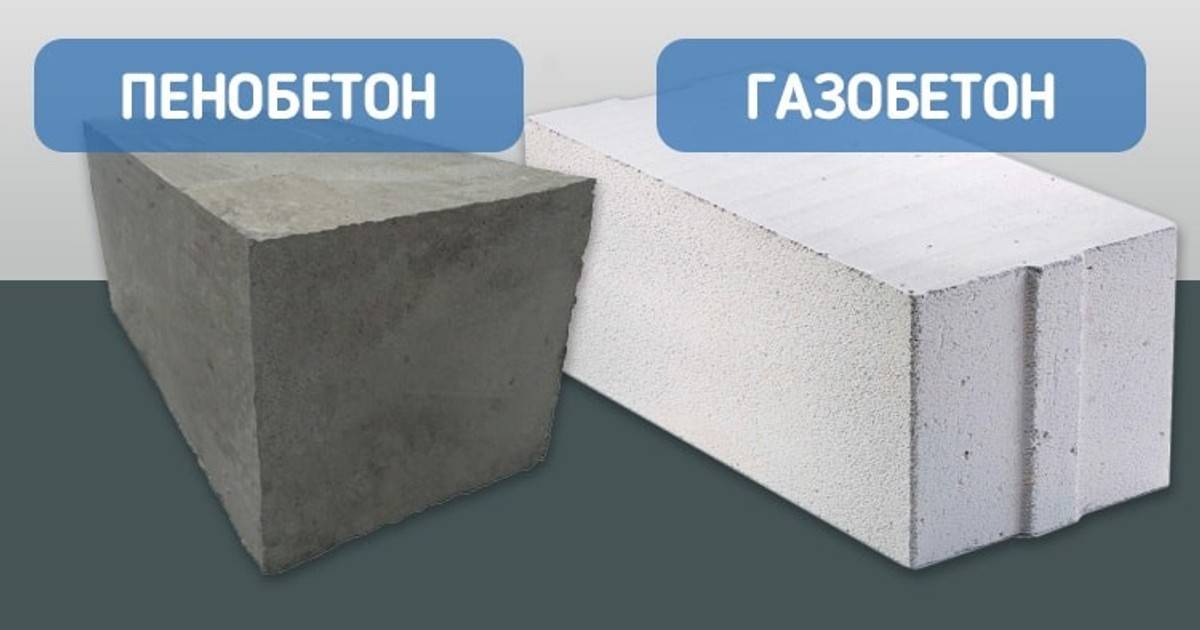 Газобетон или пенобетон: что выбрать для строительства дома – сравнение технологии производства и характеристик материалов