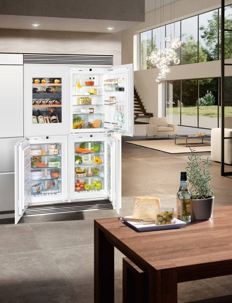 Двухдверный холодильник - отличное решение для большой семьи