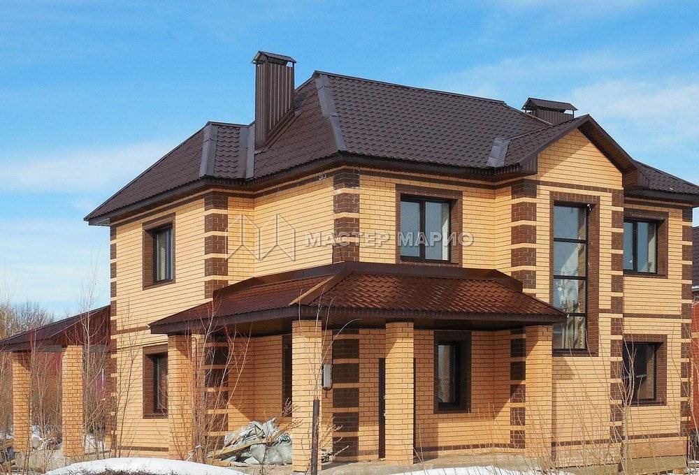 Красивые дома из желтого кирпича - дизайн мастер fixmaster74.ru