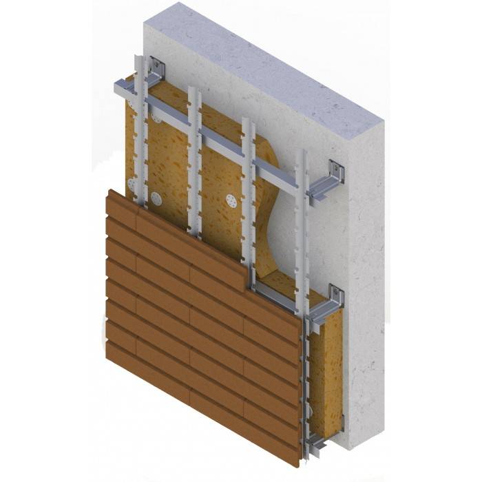 Система навесного вентилируемого фасада: особенности монтажа и выбора материалов | строительный вестник