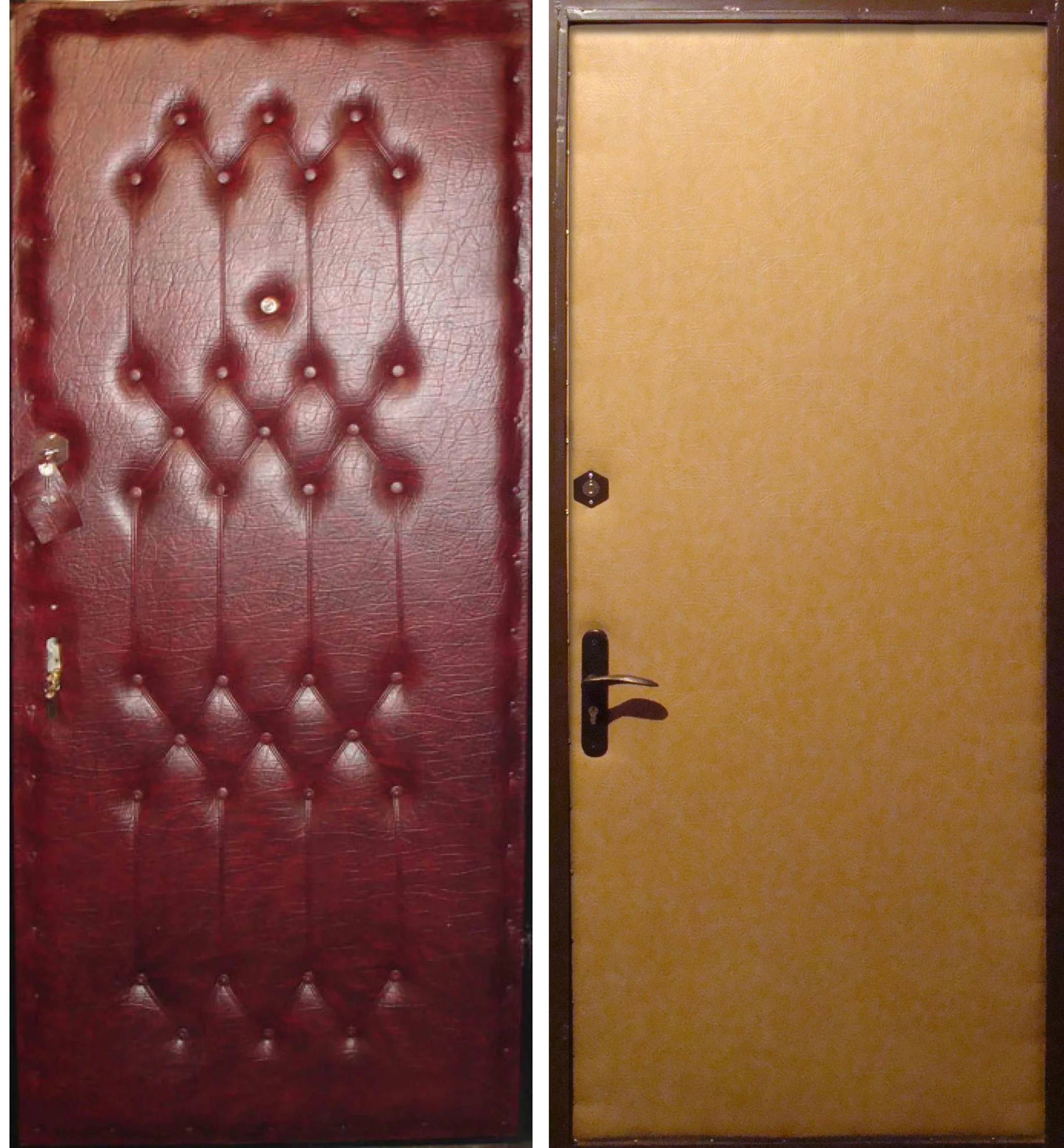 Обшивка двери дерматином своими руками - инструкция, топ-12 лучших производителей дверей
