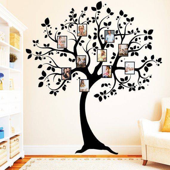 Дерево на стене в интерьере: как нарисовать своими руками, как сделать деревянный декор в детской, картинки, фото