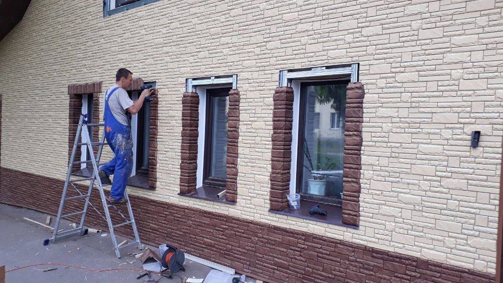 Монтаж фасадных панелей своими руками - пошаговая инструкция