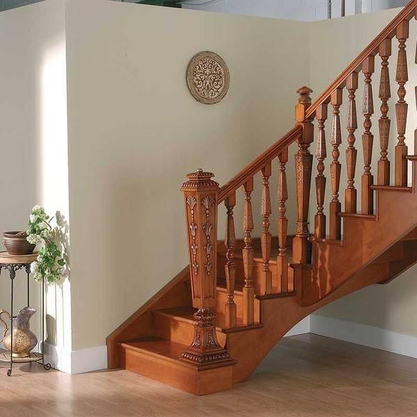 Красивые деревянные лестницы: варианты дизайна
