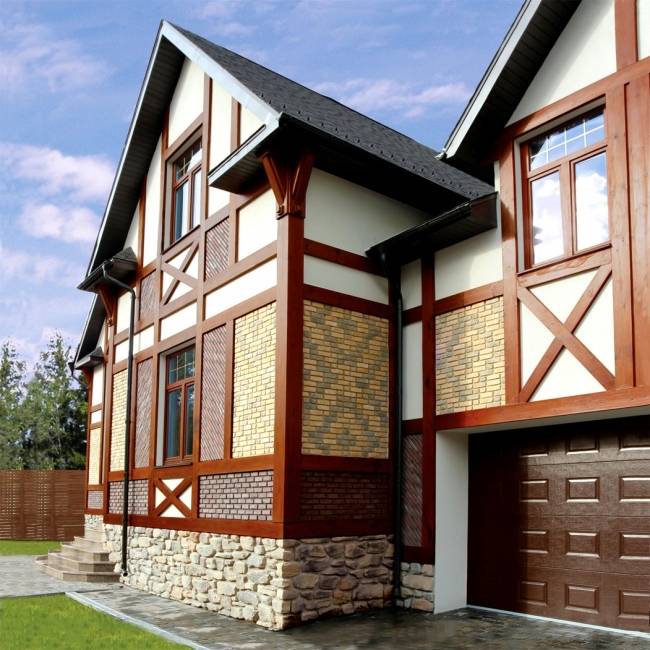 Фасадные панели для отделки дома