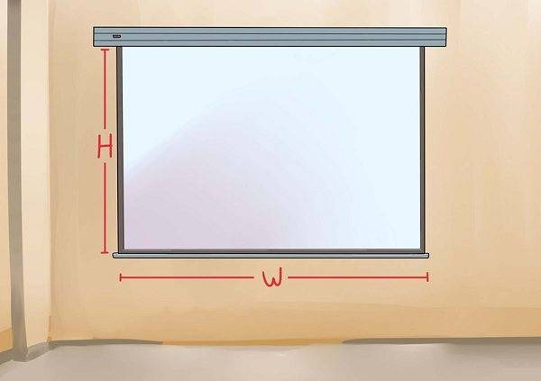 Экран для проектора своими руками: технология изготовления из ткани, специального материала или баннера