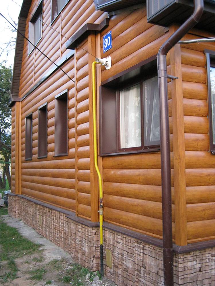 Сайдинг блок хаус — имитация бревна: современная альтернатива деревянному фасаду | mastera-fasada.ru | все про отделку фасада дома