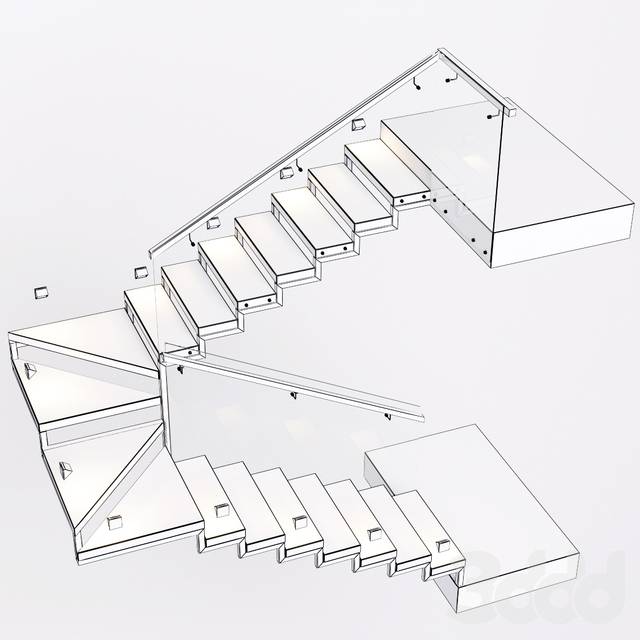 Лестница из дерева с забежными ступенями: расчет и изготовление