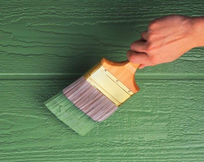 Покраска имитации бруса: чем обработать, покрыть и покрасить облицовку снаружи дома + особенности крашенной доски