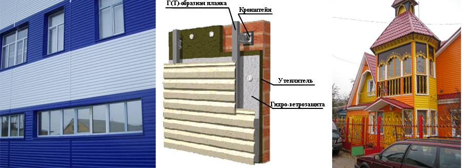 Отделка фасада металлическим сайдингом: инструкция по монтажу, технология