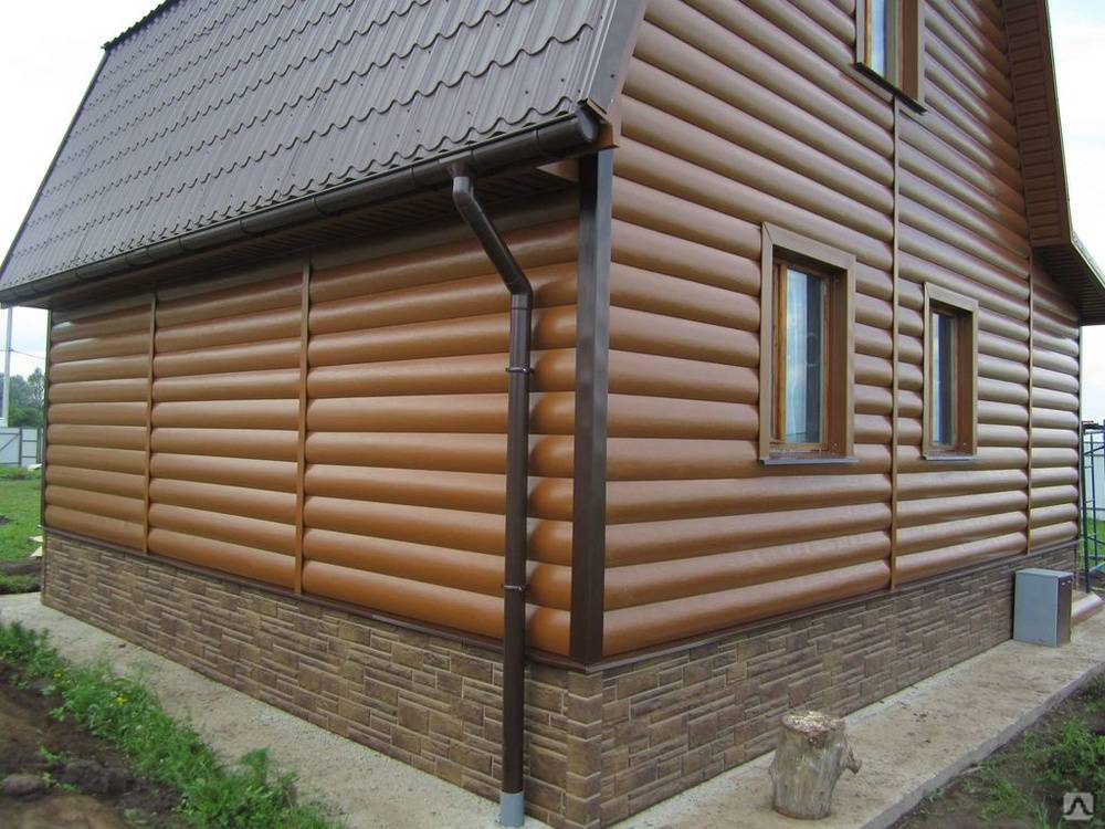 Блок хаус под брус – надежно и практично | mastera-fasada.ru | все про отделку фасада дома