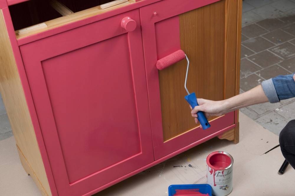 Как покрасить фасад кухни своими руками, выбор краски и технологии