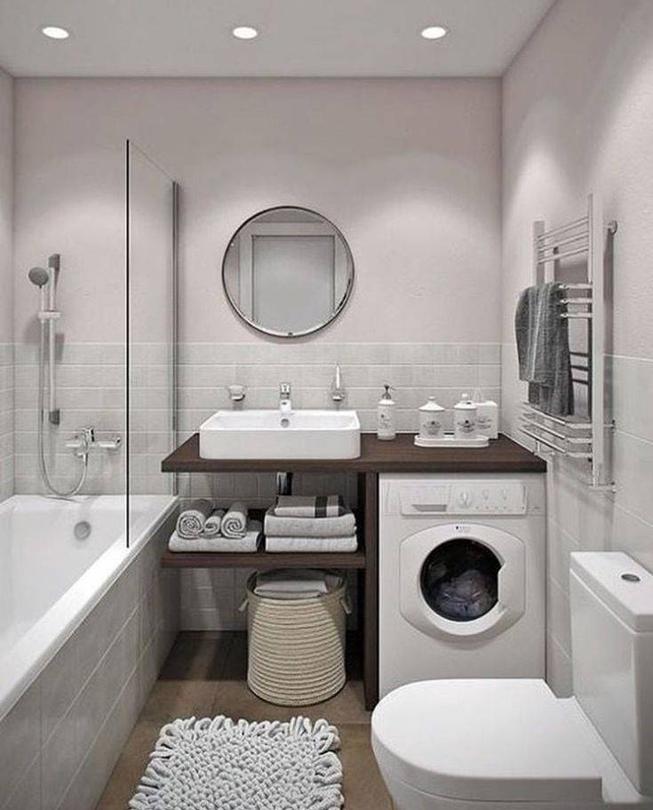 Лучшие проекты ванных комнат с туалетом