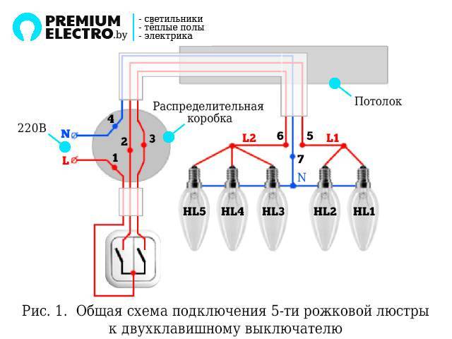 ✅ как подключить двухклавишный выключатель к двум люстрам - tksilver.ru