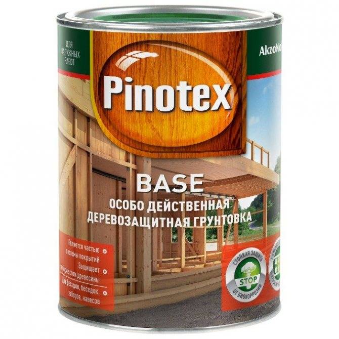 Pinotex base: сфера применения защитного средства