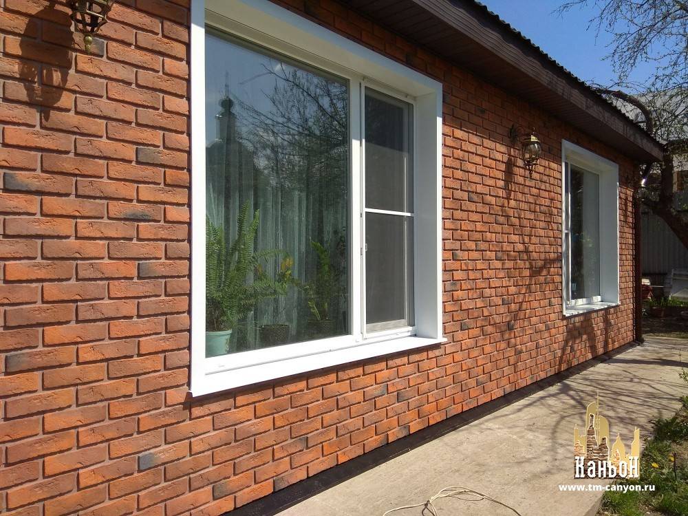 Применение керамической фасадной плитки для дома