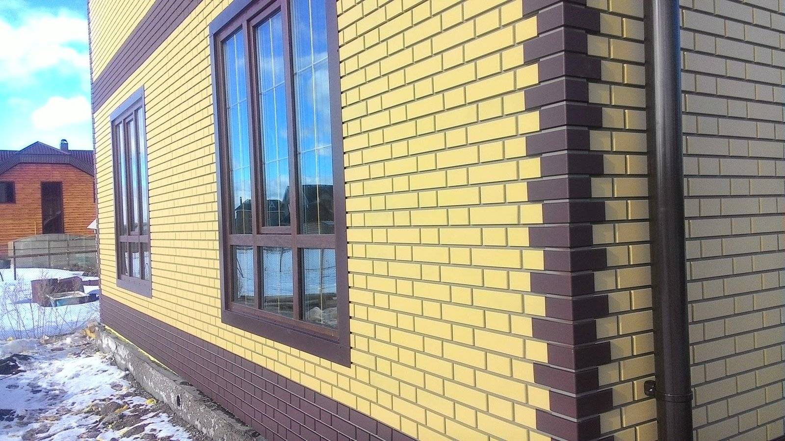 Фасадные панели под кирпич: виды стеновой облицовки (металлические, пластиковые, пвх) для наружной отделки + технология монтажа