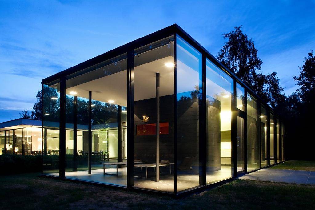 Частный дом из стекла – все за и против чудо стеклянного дома: советы +видео