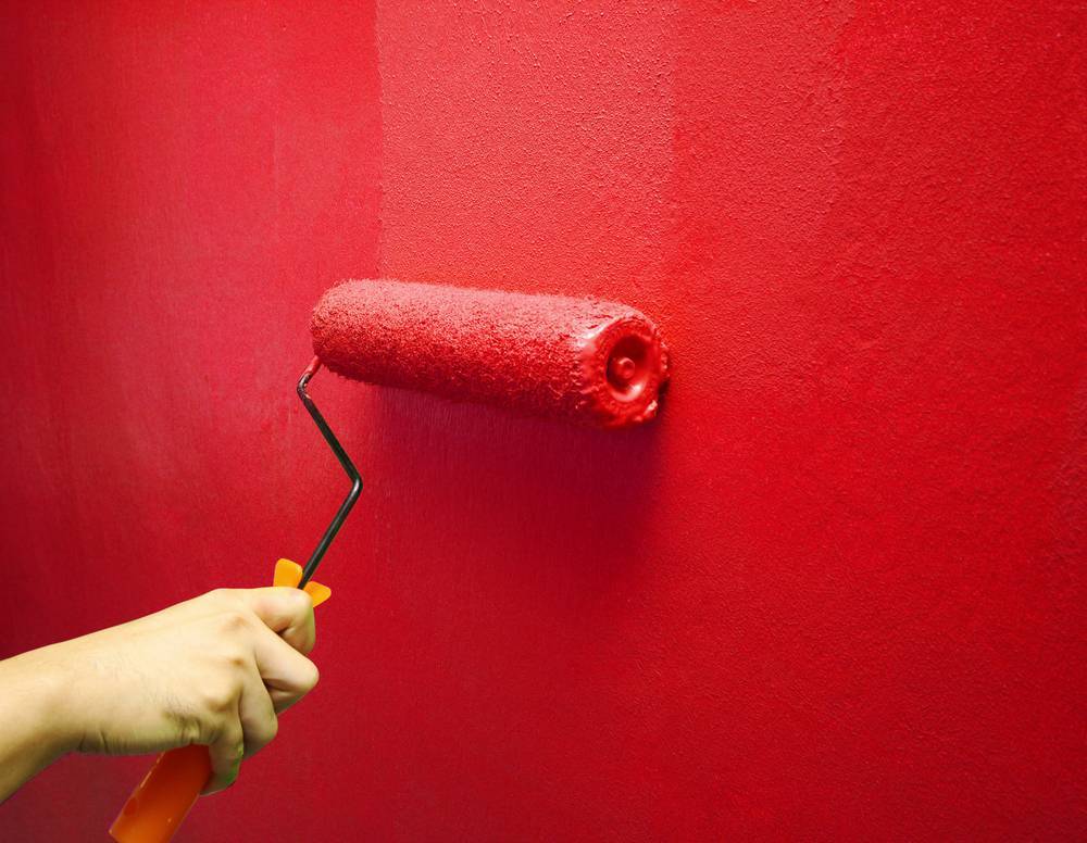Красим стены водоэмульсионной краской, или как организовать на даче красоту