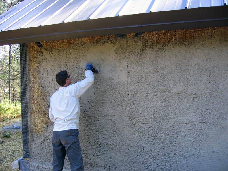 Технология оштукатуривания фасада дома из ОСБ плит