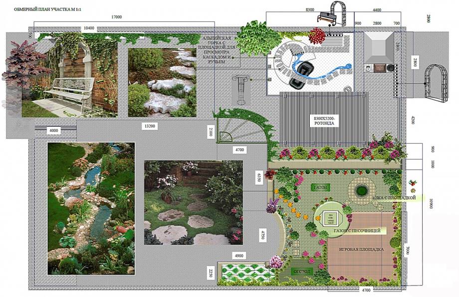 Ландшафтный дизайн дачного участка: 100 красивых идей