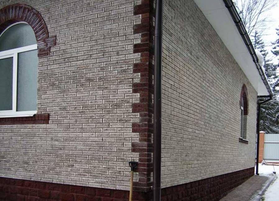 Фасадные панели под камень: отделка фасада стеновыми декоративными панелями и технология облицовки стены искусственным камнем + фото