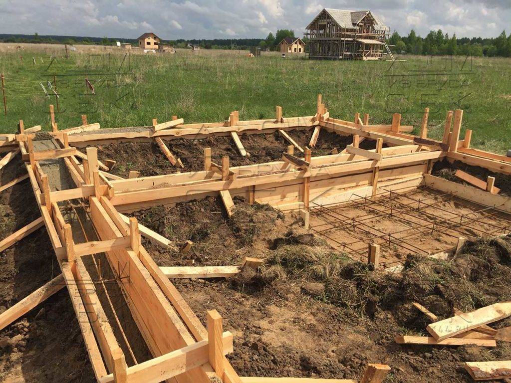 Какой фундамент выбрать для дома из бруса - клуб мастеров