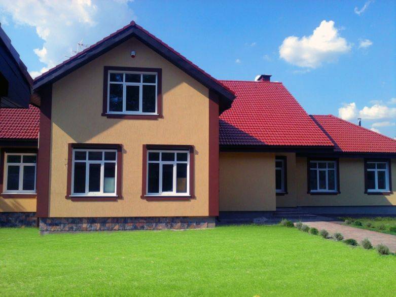 Сочетание цветов фасада дома и крыши: как подобрать цвет, с каким сочетается, какой подойдёт