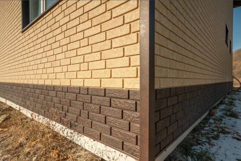 Фасадные панели под кирпич — особенности материала для внешней отделки