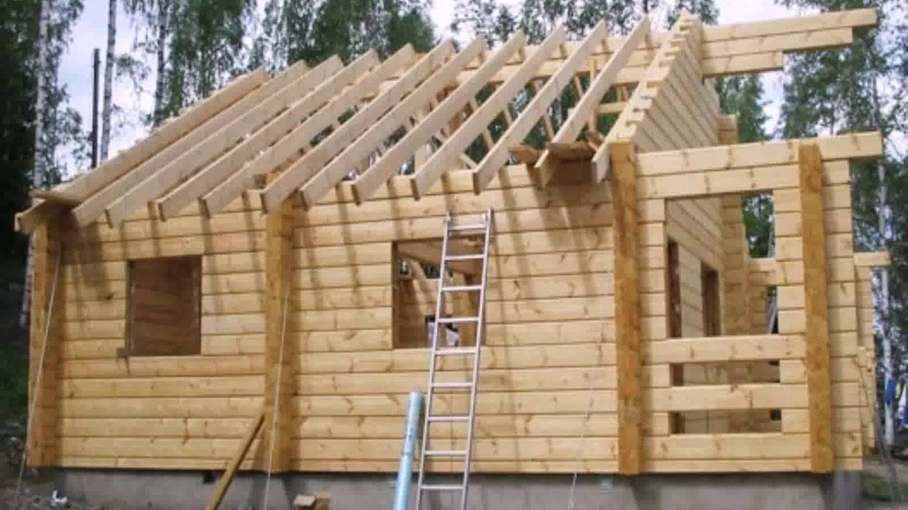 Строительство дома из профилированного бруса своими руками – пошаговая инструкция + фото-видео