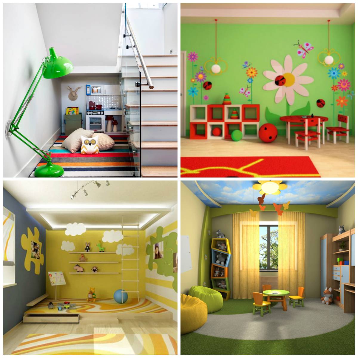 Освещение в детской комнате: 20 фото идей