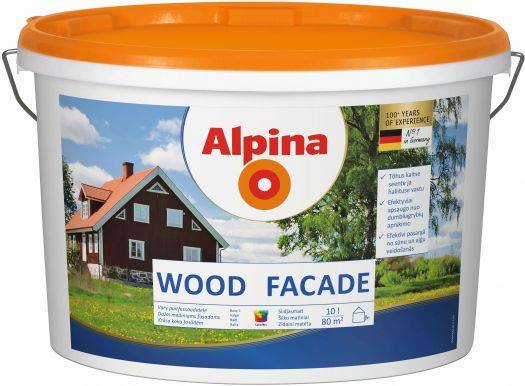 Краски alpina для внутренних и наружных работ (обзор)