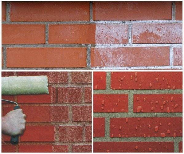 Гидрофобизация бетона, кирпичной кладки - что это такое?