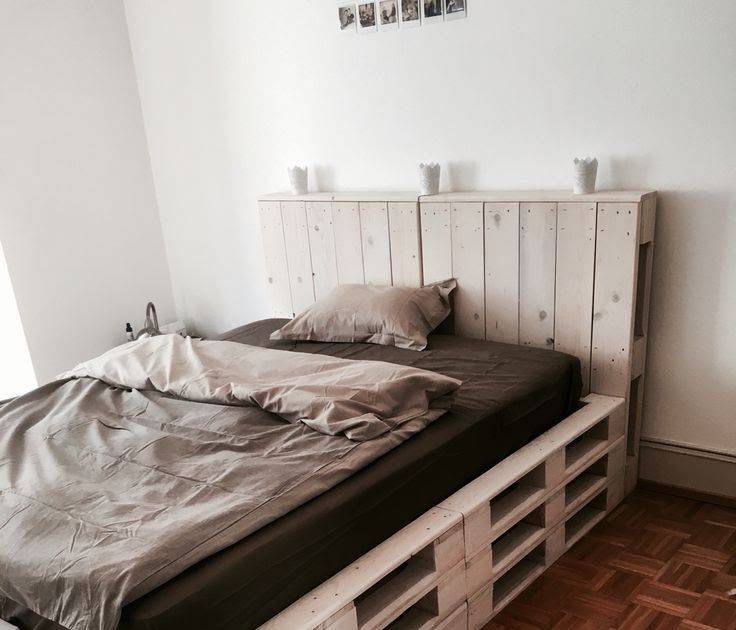 Кровать из поддонов своими руками в стиле loft: пошаговые инструкции и чертежи