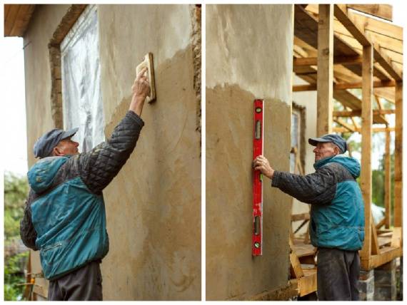 Как штукатурить деревянные стены внутри и снаружи?